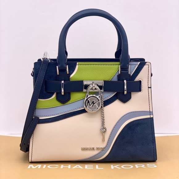 Michael Kors Small Hamilton Satchel Crossbody - Picture 3 of 13